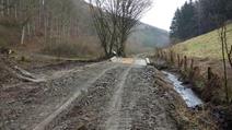 Neue Brücke Ruederbach - Bachverlegung Ruederbaach