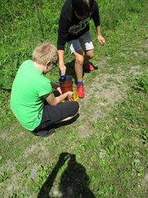 Sensibilisierung  von Schulgruppen an der Kalborner Mühle